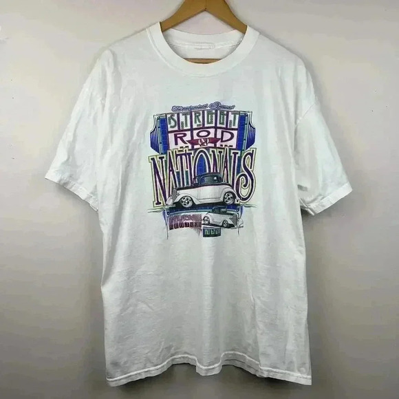 Street Rod Nationals Graphic T-Shirt – Classic Car Show Design - Picture 1 of 6